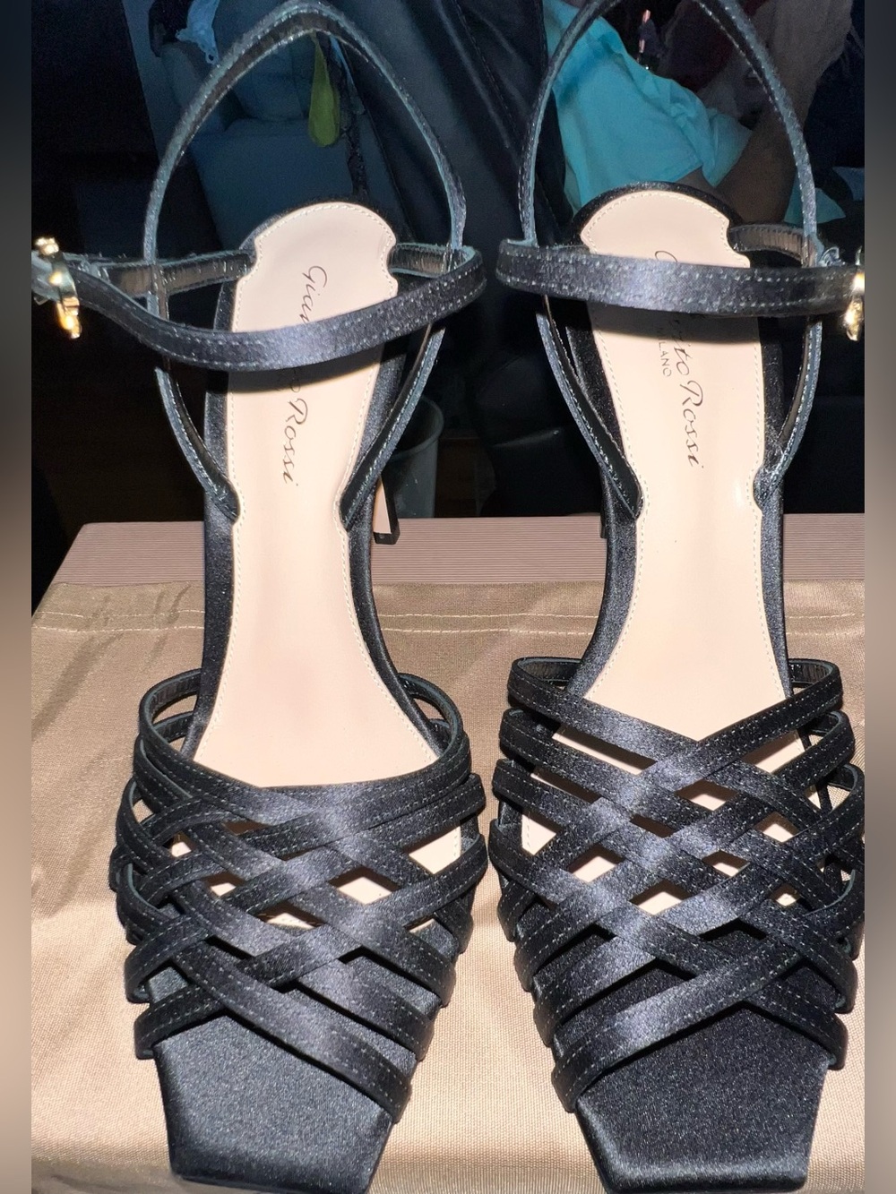 Gianvito Rossi Kerry 95 sandals.NIB.
SZ: 6.5US/37IT. Retail: $1,075. Ask: $499.